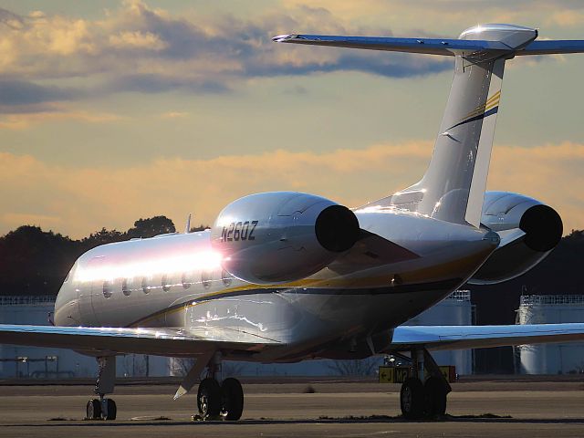 Gulfstream Aerospace Gulfstream V (N260Z) - I took this picture on Dec 24, 2018.