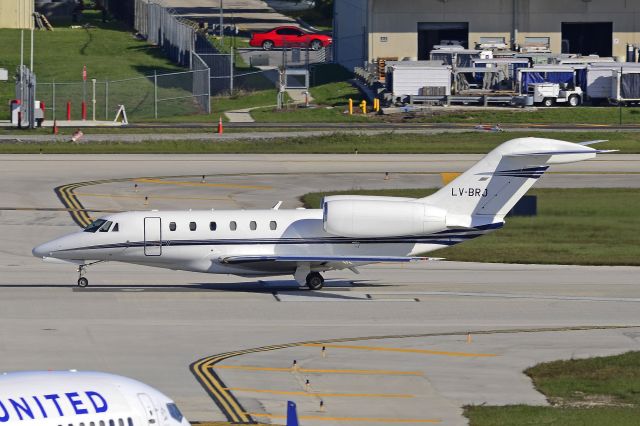 Cessna Citation X (LV-BRJ) - Formerly N5113, now Argentina curves to be spotted at KFLL