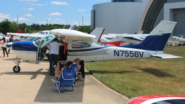 Cessna 177RG Cardinal RG (N7556V) - Parked at the Steven F. Udvar-Hazy Center during the Innovations in Flight event, 15 June 2024.