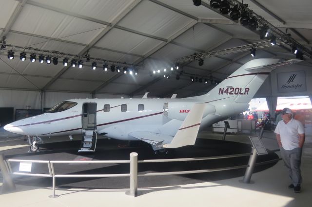 N420LR — - This Honda Jet was in an exposition tent at EAA Air Venture 2023 on July 29 2023