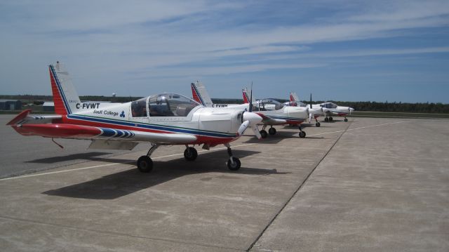 ZLIN Z-242 (FVWT) - Some of the Sault College Zlins