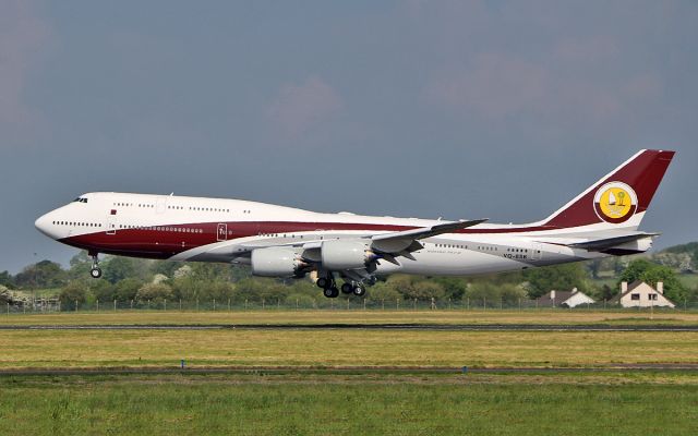 BOEING 747-8 (VQ-BSK) - worldwide aircraft holdings b747-8zv bbj vq-bsk training at shannon 10/5/17.