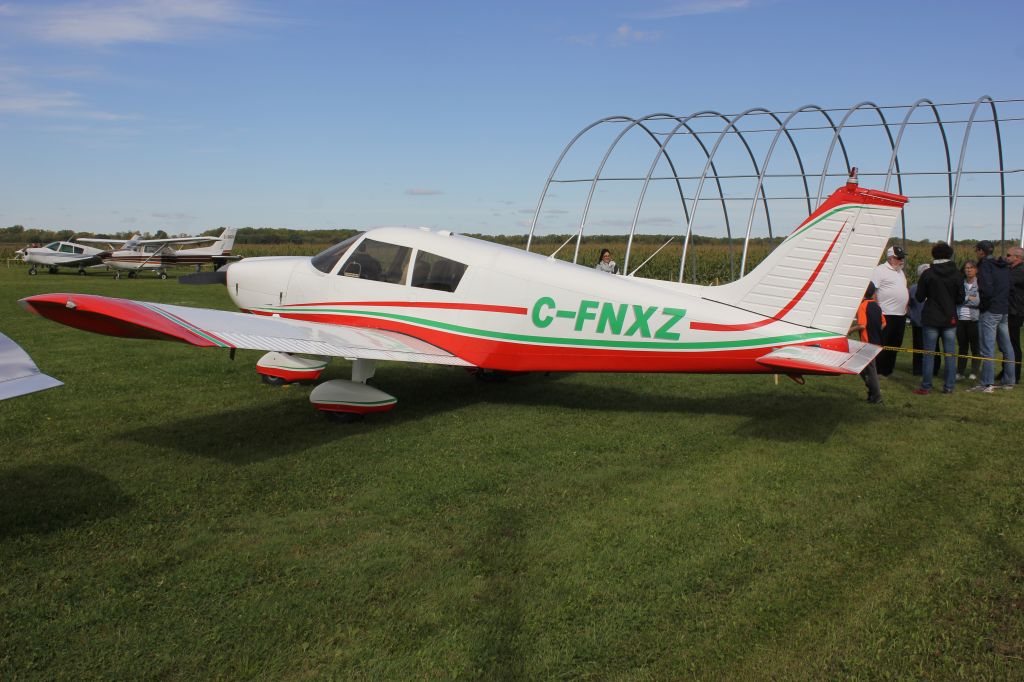 Piper Cherokee (C-FNXZ) - C-FNXZ Piper PA-28-180 RVA Aéroport de Salaberry de Valleyfield QC. CSD3 29-09-2019.