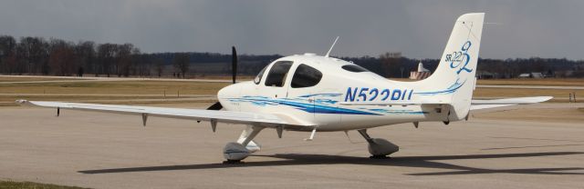 Piper Cherokee Arrow (N522PU) - Parked on ramp on 3/25/14...