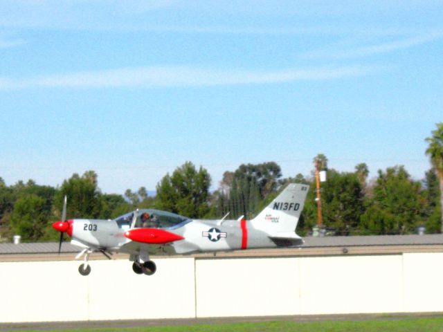 SIAI-MARCHETTI Warrior (N13FD) - Taking off from RWY 24