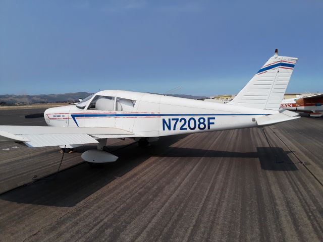 Piper Cherokee (N7208F) - Parked at Santa Ynez