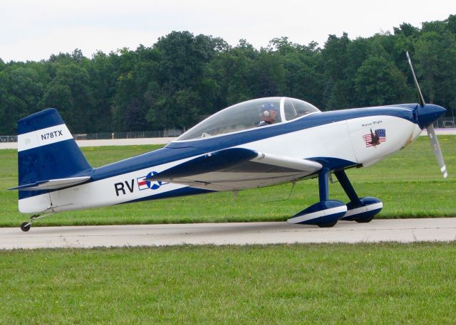 Vans RV-8 (N78TX) - At Oshkosh. STUART B. MCCURDY  2001 RV-8