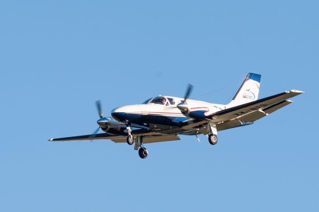 Cessna Conquest 2 (ZK-NFD) - The Christchurch "Flying Doctor" on short finals for Rwy02, Cessna 441 Conquest cleared to land. 