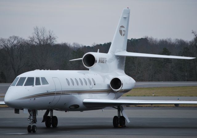 Dassault Falcon 50 (N102TF) - VTEN MANAGEMENT LLC at KJQF - 2/6/12