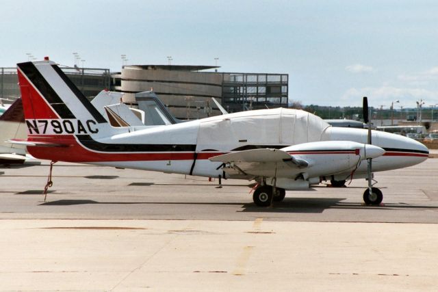 Piper Aztec (N790AC) - Seen here on 14-Apr-02.  Registration cancelled 16-Dec-14.