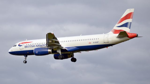 Airbus A320 (G-EUUF) - British Airways - A320-232 (G-EUUF) LHR-NCL (Photo Mar 2019)