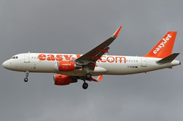 Airbus A320 (G-EZWM)