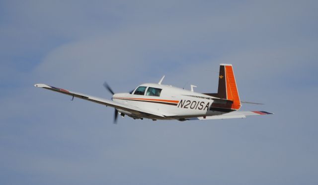 Mooney M-20 (N201SA) - Departure from Z98
