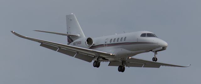 Cessna Citation Latitude (N570QS) - LANDING ON RUNWAY 23 3/3/24