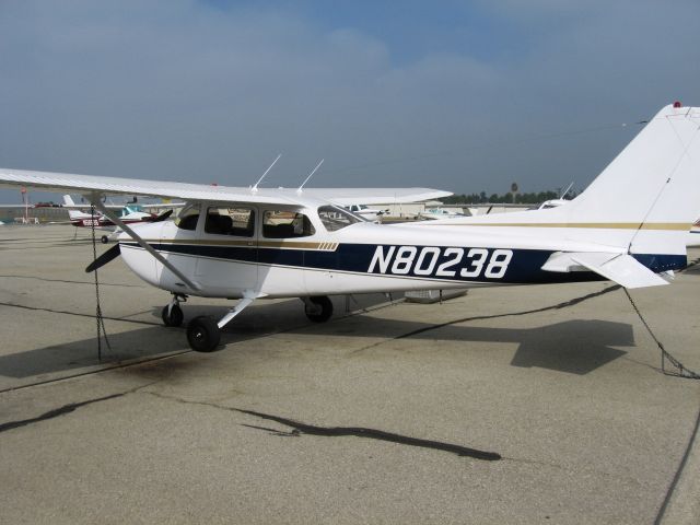 Cessna Skyhawk (N80238) - Cessna C172Mbr /Parked at Fullerton