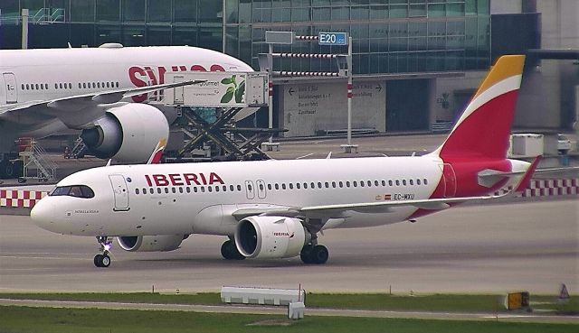 Airbus A320neo (EC-MXU) - Just arrived from Madrid