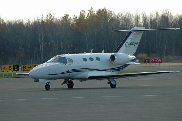 Cessna Citation Mustang (C-FPYP) - 2010 Cessna Model 510 Citation Mustang (510-0298) arriving from Buffalo/Niagara International Airport (KBUF) on October 28, 2020