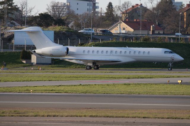 BOMBARDIER BD-700 Global 7500 (N44440) - C/n 70121. Owner MAV 4 LLC, New York.