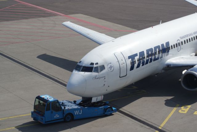 BOEING 737-300 (YR-BGE) - Tarom B737-38J cn27395 Push Back