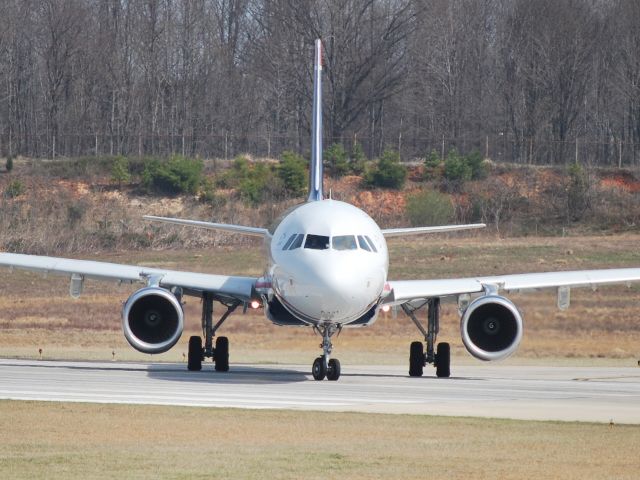 N193UW — - Taxiing into position on runway 18C - 3/11/09