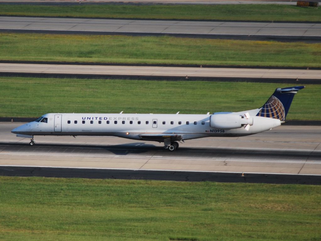 Embraer ERJ-145 (N13958) - Arriving 6/16/12