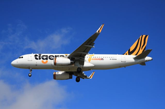 Airbus A320 (B-50008) - October 7th 2018:TPE-HKD.