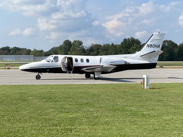 Cessna Citation 1SP (N80HA) - Date Taken: October 9, 2021