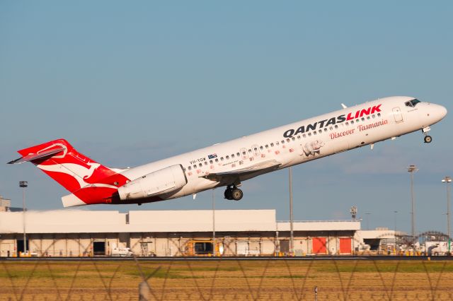 Boeing 717-200 (VH-YQW) - The FINAL Boeing 717 flight in Australia as QJET 1284 up to Canberra. Flown by the legendary Eric Galliers and Andrew Papua whom flew on QJET 1511 what we thought would've been the final flight. 