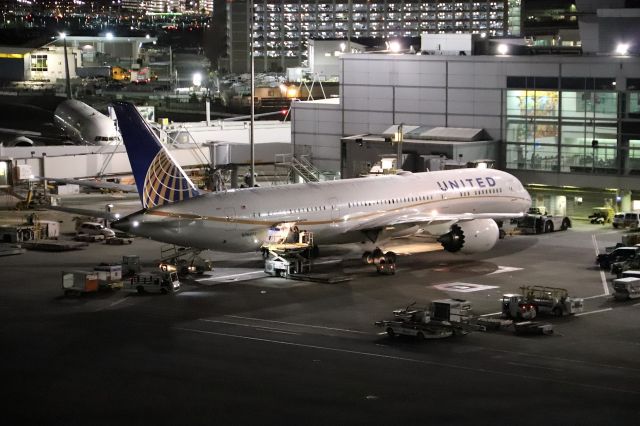 Boeing 787-9 Dreamliner (N36962) - KSFO United 787-9 at International Terminal G. There is no FA data on this jet from 3/5/2018 till 3/9/2018 when this jet is shown being readied here for Singapore Changi. Looks like a ping pong flight as this jet will be coming back from Changi the next day.