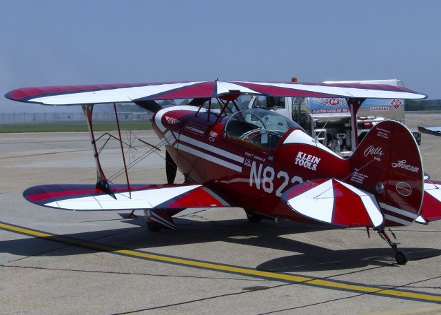 AVIAT Eagle (N822P) - Parked at Barksdale Air Force Base.