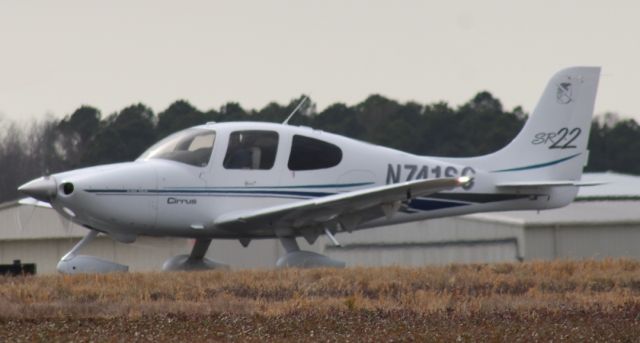 Cirrus SR-22 (N741SC) - Cirrus SR22 taxiing for departure