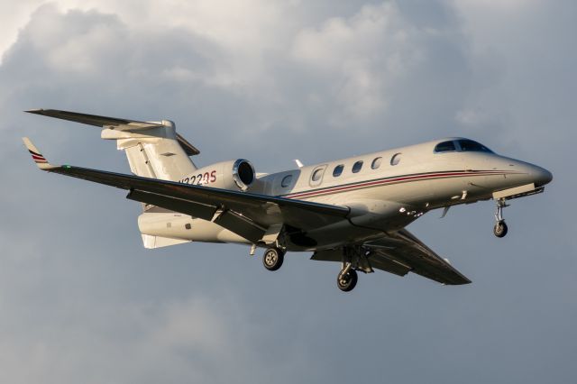 Embraer Phenom 300 (N322QS) - Landing at Dallas Love Field August 25, 2020.