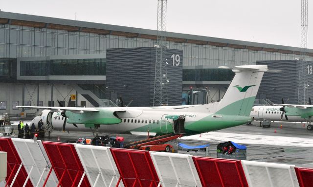 de Havilland Dash 8-400 (LN-WDJ) - Widerøe De Havilland Canada DHC-8-402Q Dash 8 LN-WDJ in Bergen 