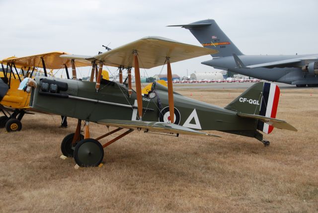 C-FQGL — - Se5a Replica of the Canadian Museum of Flight based at Langley BC, visiting the CYXX airshow.  Aug 7/09