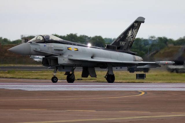 — — - Eurofighter Typhoon, RAF