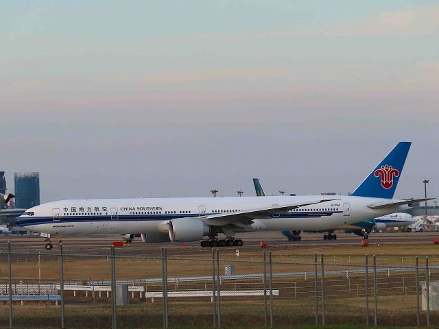 BOEING 777-300ER (B-20AC) - I took this picture on Dec 15, 2019.br /CZ8310/15 Dec NRT-PVG