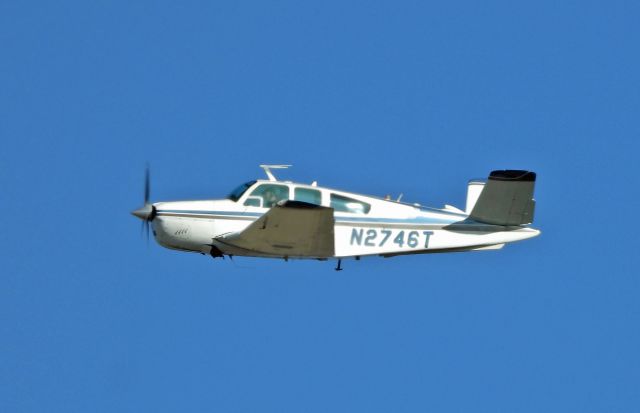 Beechcraft 35 Bonanza (N2746T) - Upwind from 27 at Carson City