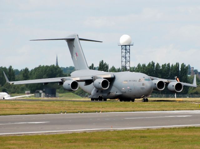 Boeing Globemaster III (ZZ172) - Taxiing for take of