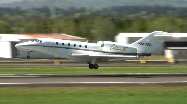 Cessna Citation X (N953QS) - Portland International - Portland Oregon