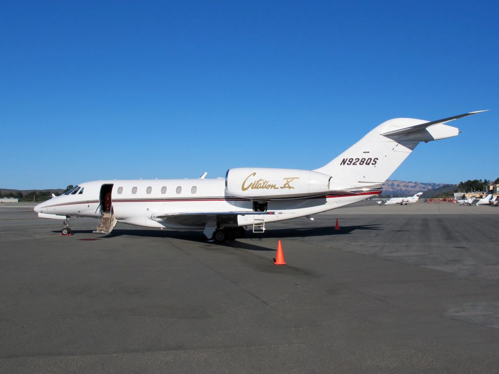 Cessna Citation X (N928QS) - One of the fastest business jets in the market.