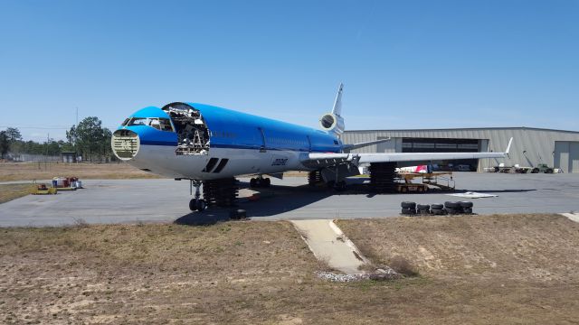 Boeing MD-11 (PH-KCB) - Maria has seen better days