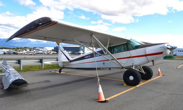 Piper PA-12 Super Cruiser (N78574) - Piper PA-12 Super Cruiser N78574 in Anchorage Lake Hood Seaplane Base