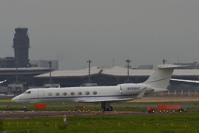 Gulfstream Aerospace Gulfstream V (N999HZ) - I took this picture on Aug 29, 2018.