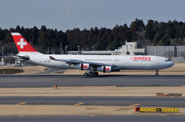 Airbus A340-300 (HB-JMM) - 2012/3/14