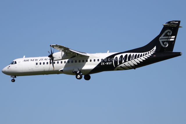 ATR ATR-72 (ZK-MVF) - ON 20 NOV 2016