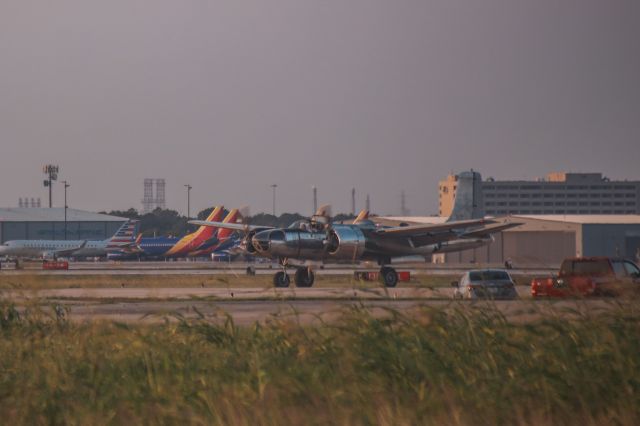 N26BP — - View from the ramp at sunset
