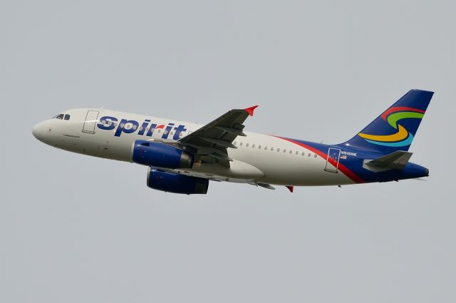 Airbus A319 (N515NK) - Departing DFW 05/10/2013