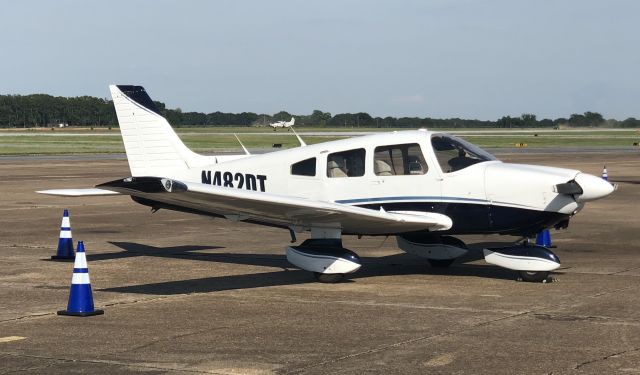 Piper Cherokee (N482DT) - On the Aero-One Aviation Ramp. What an AWESOME FBO!