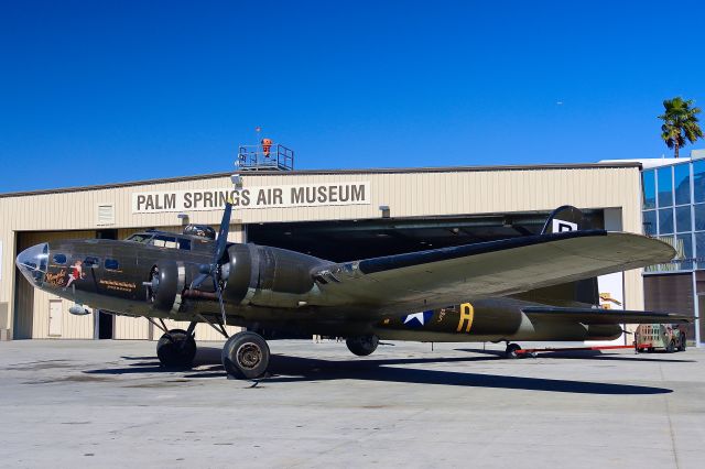 Boeing B-17 Flying Fortress (N3703G) - Currently under restoration at the Palm Springs Air Museum, CA  