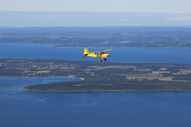 N5043S — - 2500ft over Old Mission Peninsula - Up North Michigan